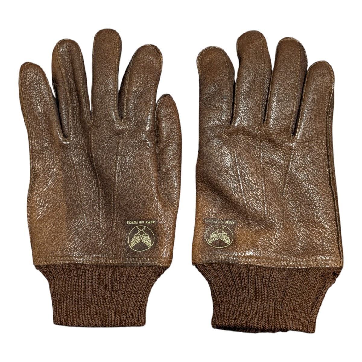 ★ M.O.C Ltd Inc A-10 グローブ レザー手袋 AIR FORCE U.S.ARMY 10★