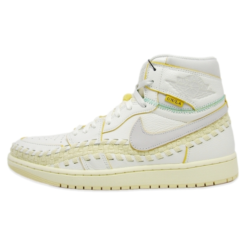 未使用 NIKE × UNION × BEPHIES BEAUTY SUPPLY ナイキ 30cm AIR JORDAN 1 RETRO HIGH OG SP FD2565-100 エアジョーダン1 白 18001885