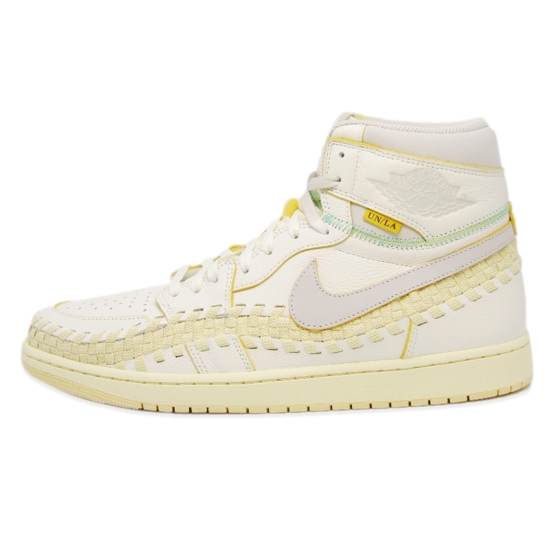 未使用 NIKE × UNION × Bephies Beauty Supply ナイキ 31cm AIR JORDAN 1 RETRO HIGH OG SP FD2565-100 エア ジョーダン 1 白 18001883