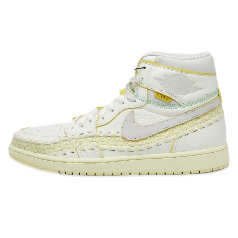 未使用 NIKE × UNION × BEPHIES BEAUTY SUPPLY ナイキ 30.5cm AIR JORDAN 1 RETRO HIGH OG SP FD2565-100 エアジョーダン1 白 18001884
