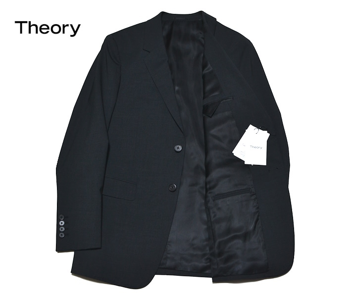 【未使用品】定価66,000円 国内正規 Theory セオリー 高級テーラードジャケット 38R（Mサイズ程度）本切羽 ビジネスにも 限定特価 10163