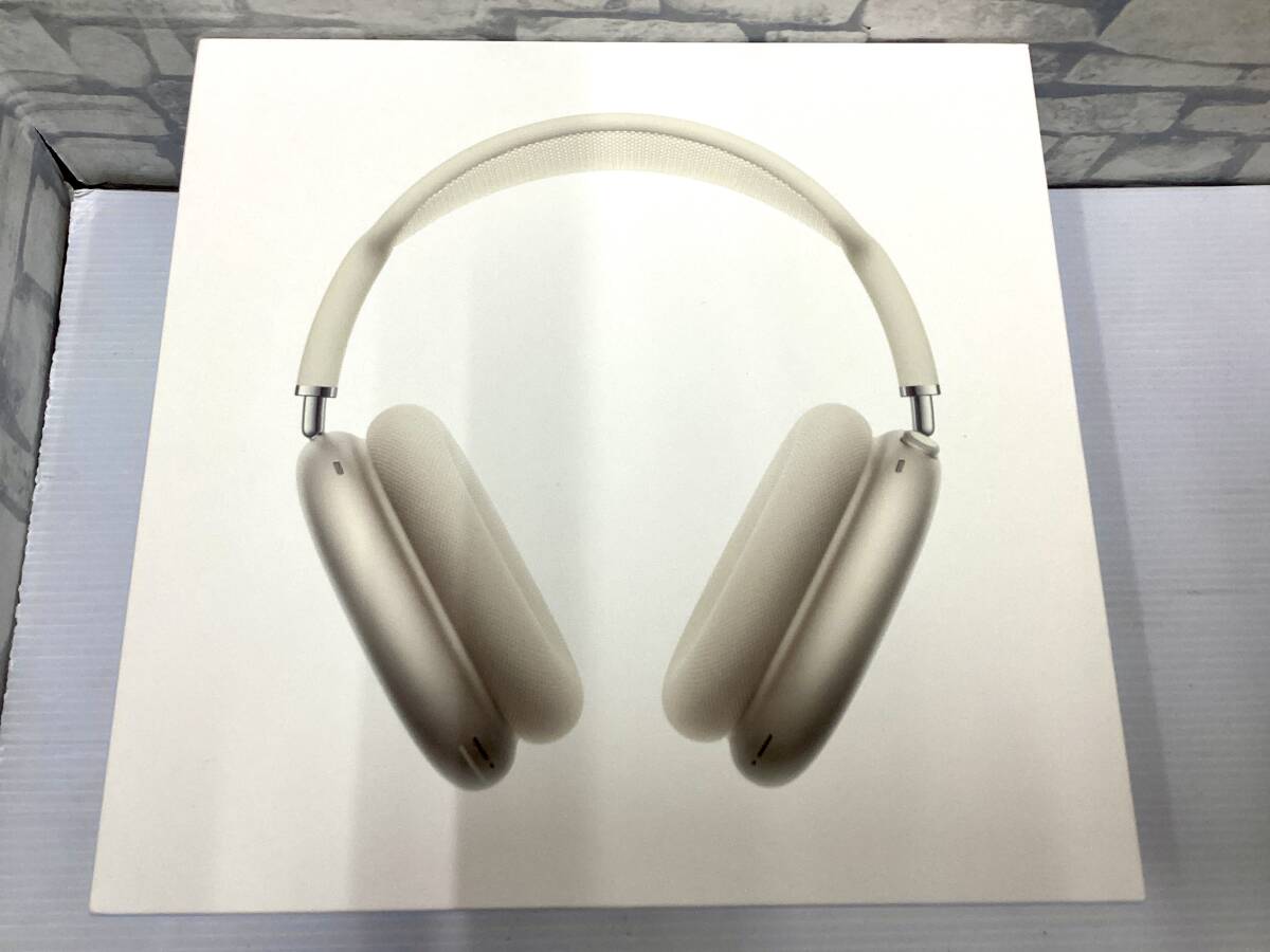 【78438.0414I】★美品★Apple　ワイヤレスヘッドホン　Air Pods Max　with Smart Case USB-C　MWW53ZA/A　動作確認済み