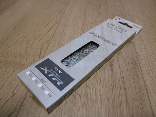 【即決価格 送料込み】SHIMANO(シマノ) DURA-ACE(デュラエース) CN-7701 9S用チェーン CN-7700同等品 新品未使用