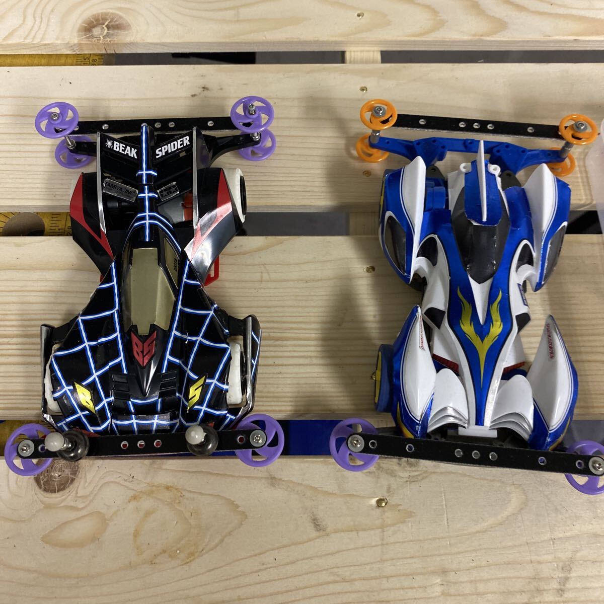 ミニ四駆 ビークスパイダー ストラトベクター 2台セット 当時物 TAMIYA ミニ四駆