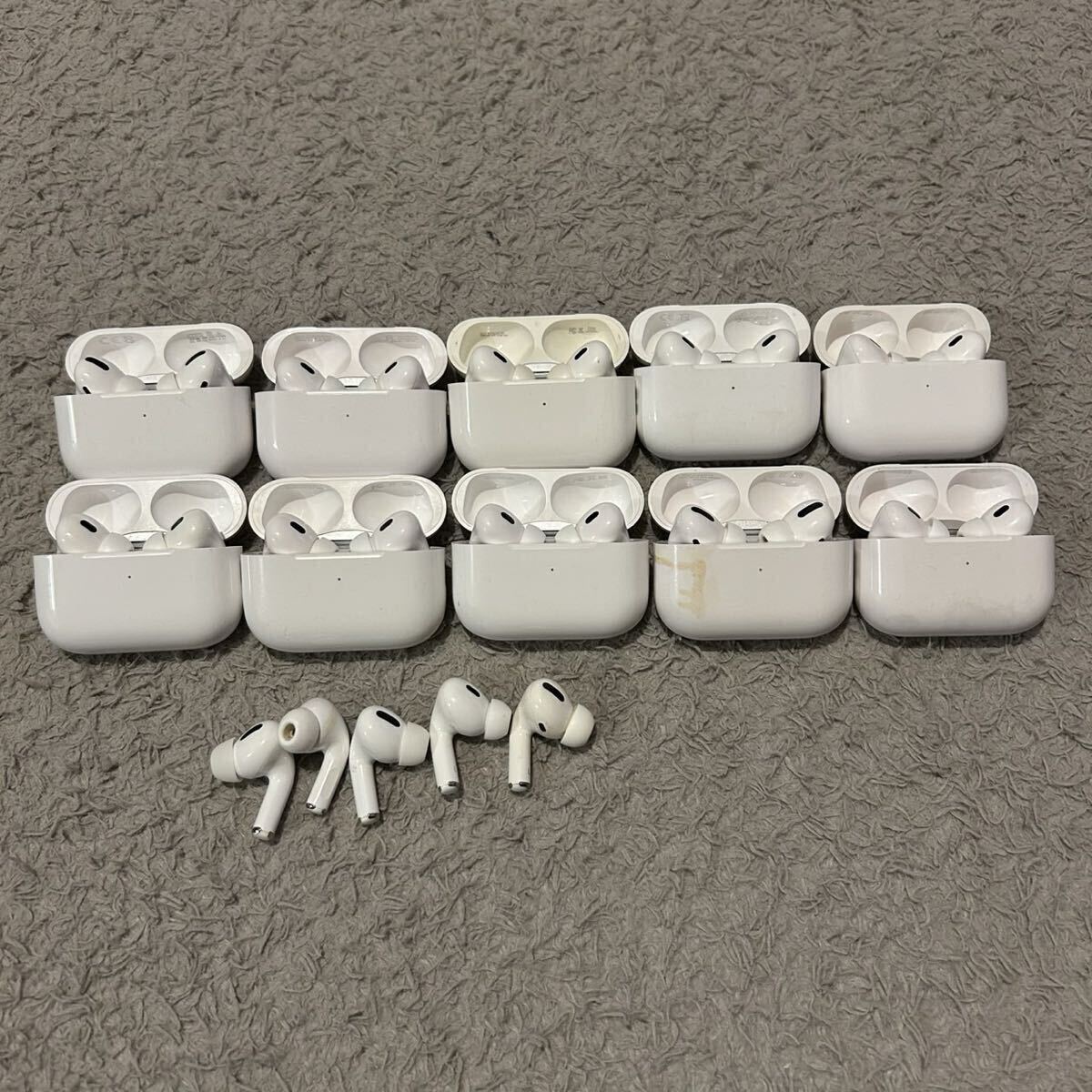 【美品動作確認済】Appleイヤホン 大量まとめ Lightning タイプC ワイヤレスイヤホン まとめて 本体10個 イヤホン数25個