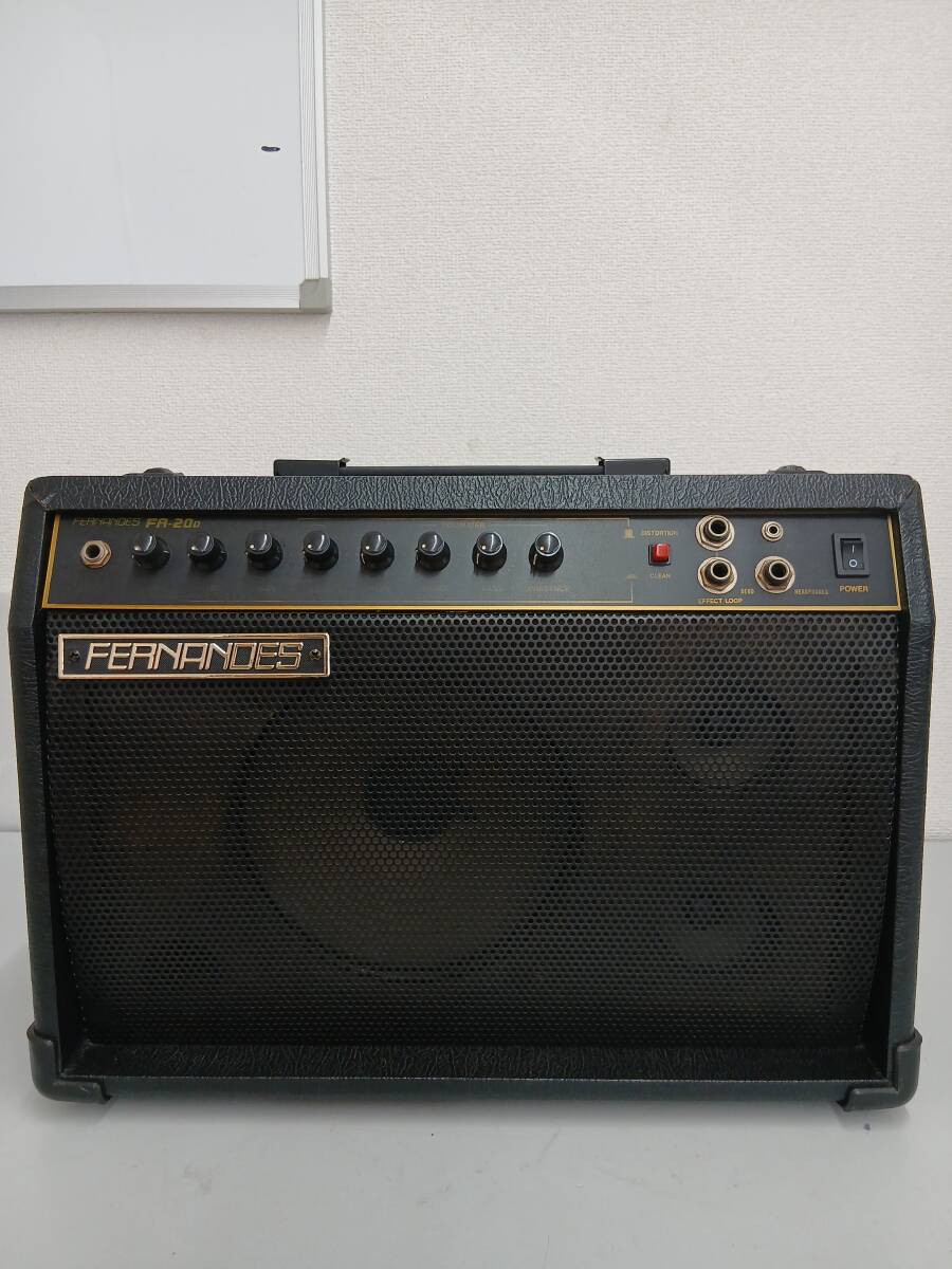 MR-6012 FERNANDES ギターアンプ FA-20D ジャンク品