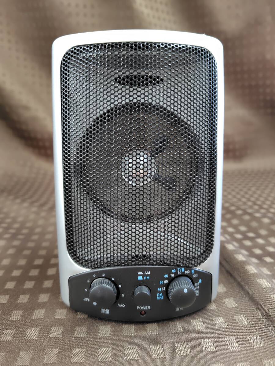 MR8007　ELPA 朝日電器株式会社　AM/FMスピーカーラジオ　型番:ER-18F