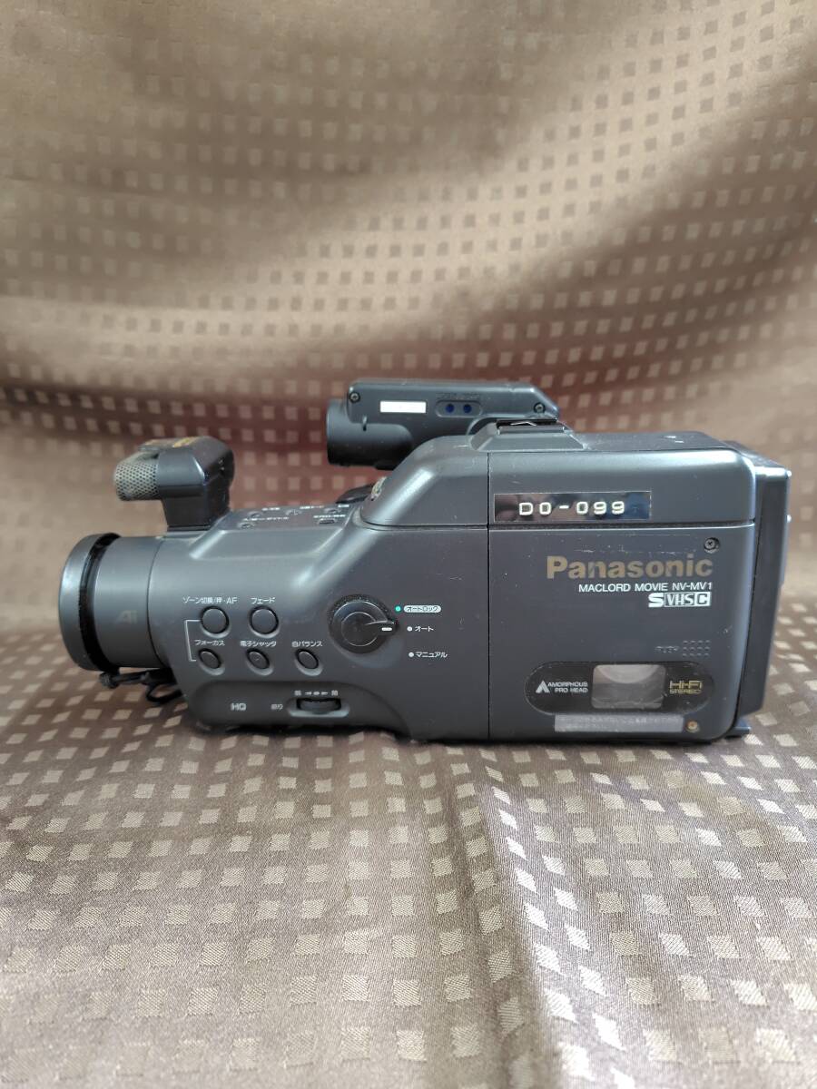 MR8015 Panasonic　MACLORD MOVIE NV-MV1 VS0140438　ジャンク品
