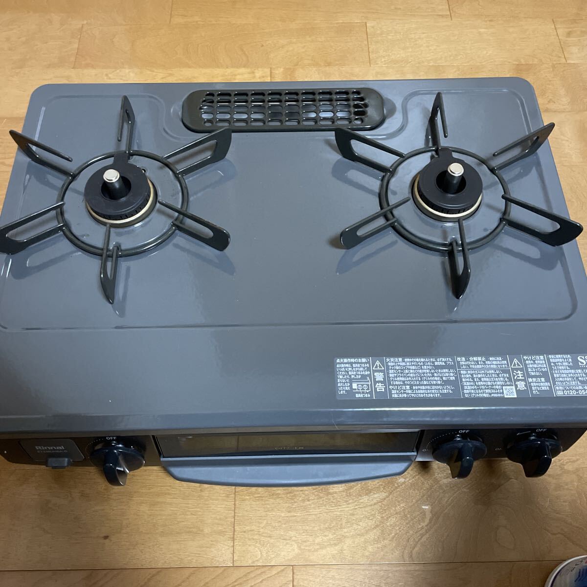 ガスコンロ Rinnai LPガス用 ET34NJH6A-G 2025年製