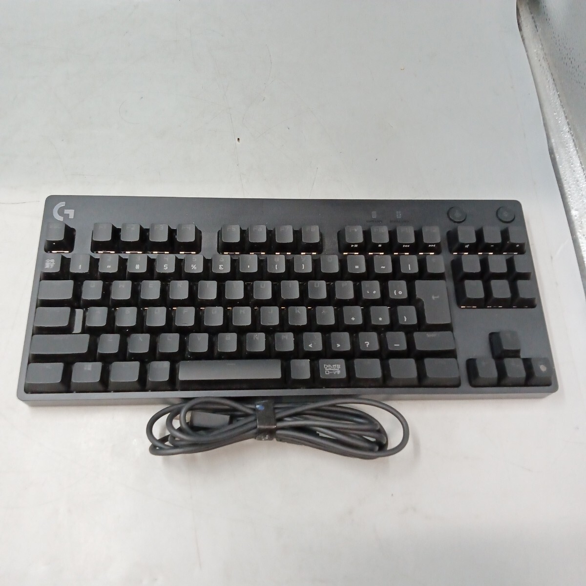 B Logicool ロジクール ゲーミングキーボード PRO YU0039 有線