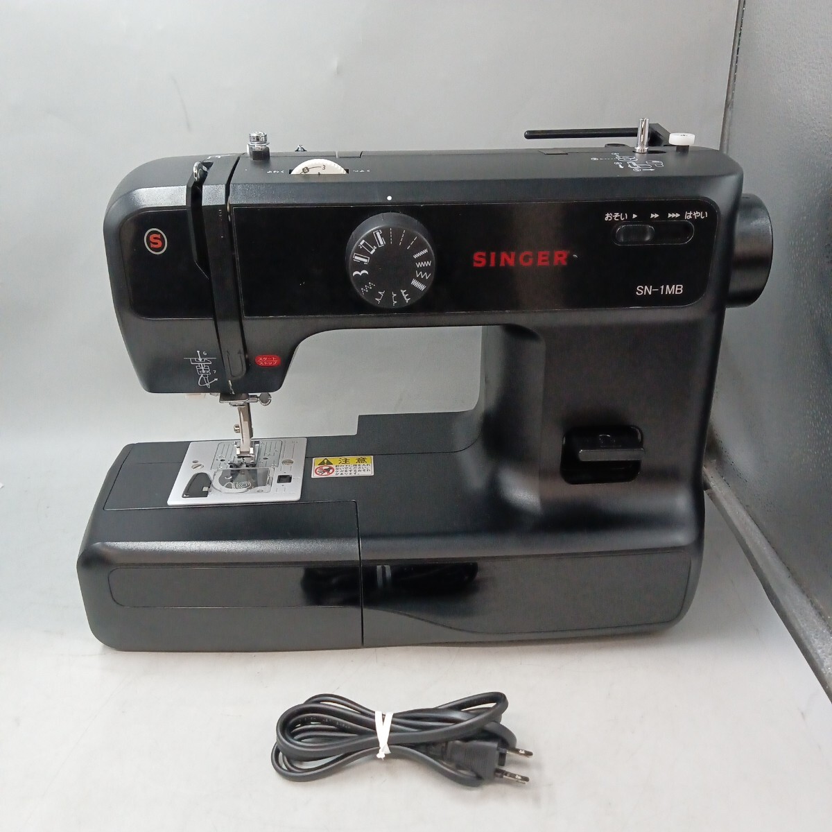 F SINGER シンガー 電動ミシン SN-1MB ブラック C2000B001854