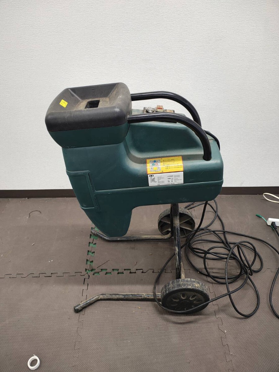 B【粉砕機】ウッドチッパー＜LSG2100＞ 静か シュレッダー 大型キャスター [動作確認済] 神奈川県 直接引取可能