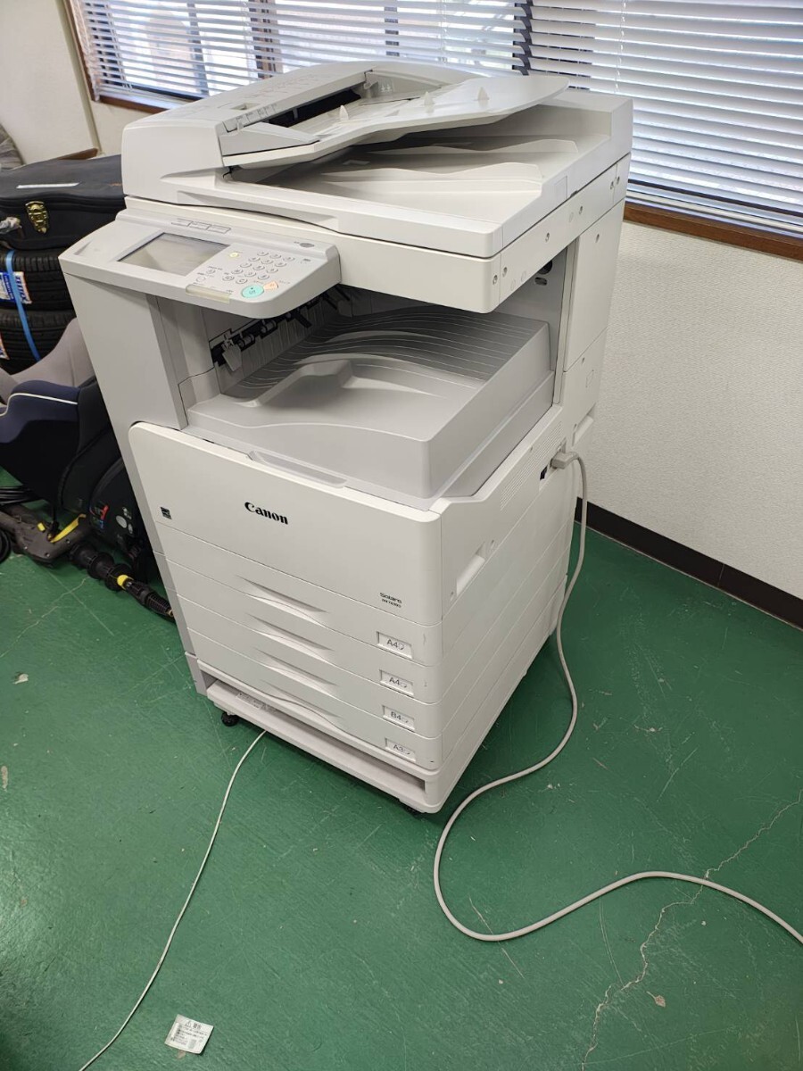 A Canon Satera MF7430D プリンター 複合機 業務用 [カウンタ確認では0枚なので枚数不明][中古] 神奈川県 直接引取可能