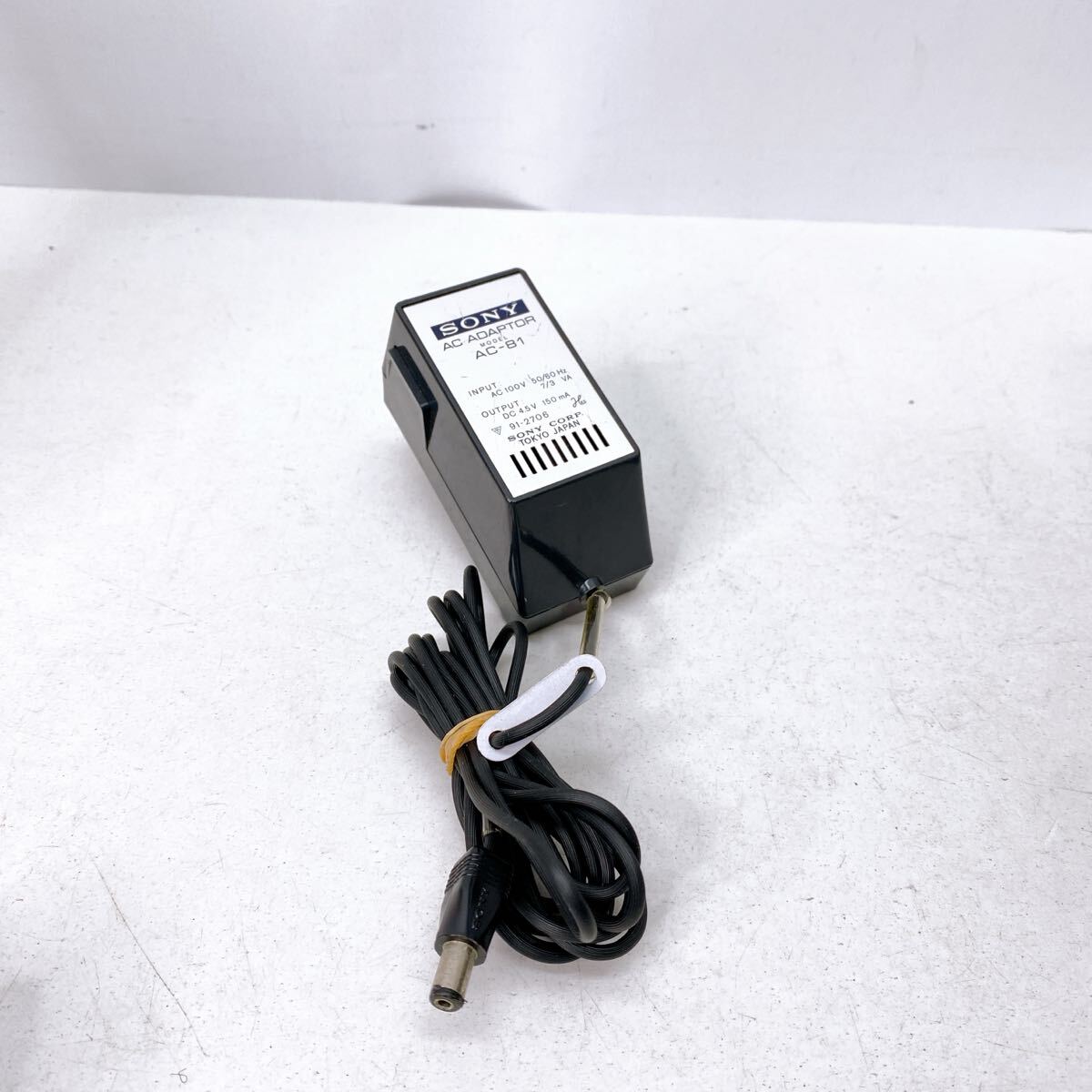 SONY ACアダプターAC-81 DC 4.5v センターマイナス 管理A529