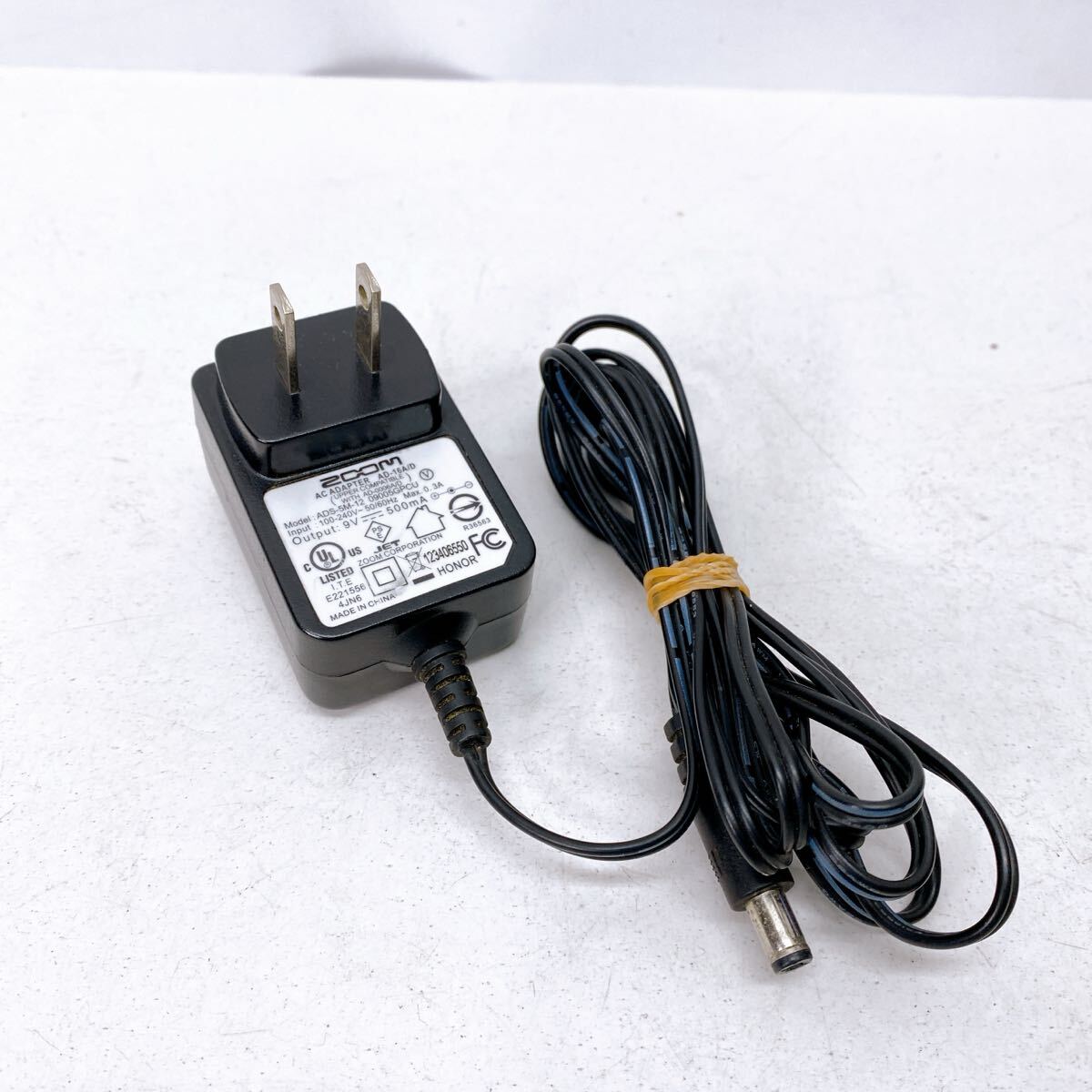 Zoom ACアダプターAD-16A/D DC 9v センターマイナス　管理A526