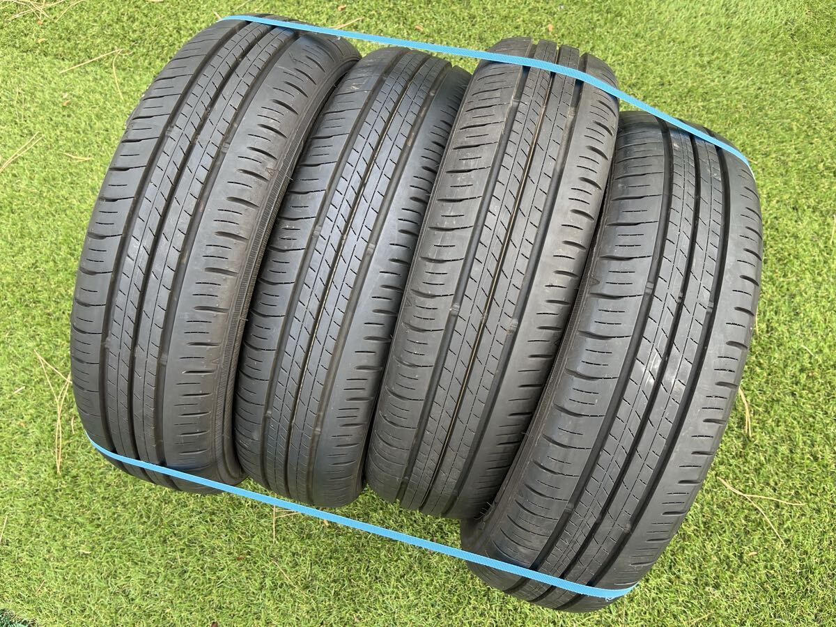 【手渡し歓迎】バリ溝 省燃費 ダンロップ エナセーブ EC300+ 165 65 R14 14インチ DUNLOP ENASAVE エコタイヤ スズキ ダイハツ ホンダ 軽