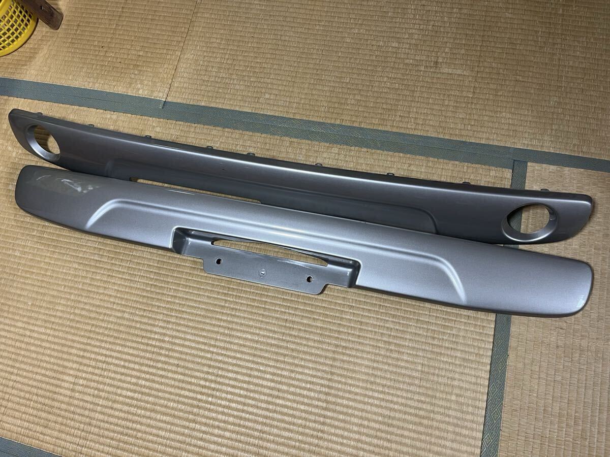 ワンオーナー車から取り外し スズキ ハスラー MR41S MR31S 純正 フロントバンパーガーニッシュ 前後 SUZUKI HUSTLER バンパー ガーニッシュ