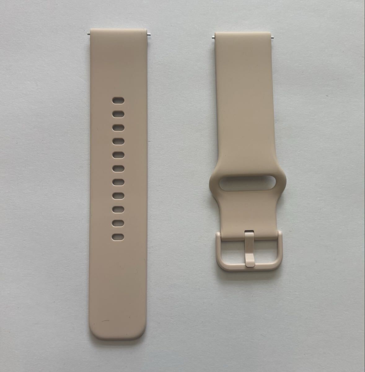スマートウォッチ 腕時計 用交換 ベルト バンド シリコン 幅22mm ピンク