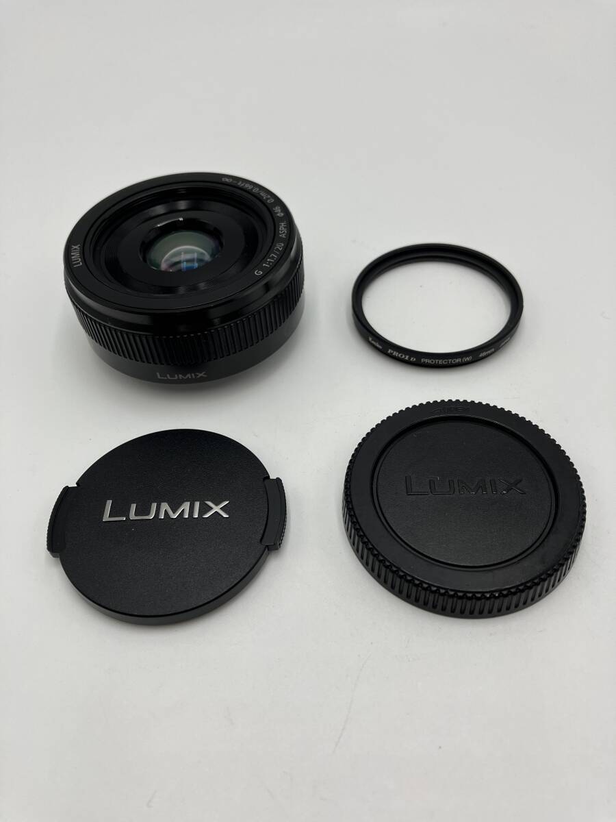 【動作確認済】Panasonic LUMIX G 20mm F1.7 II ASPH. 単焦点レンズ