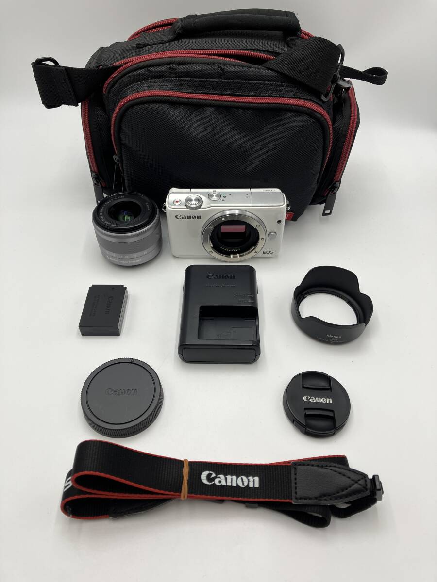 【動作確認済】Canon EOS M10 EF-M15-45mm F3.5-6.3 IS STM レンズキット