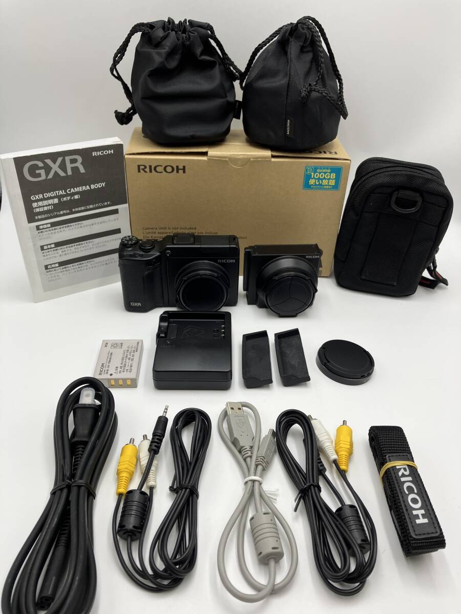 【動作確認済】RICOH GXR ダブルレンズキット（S10 24-72mm / 28-300mm）