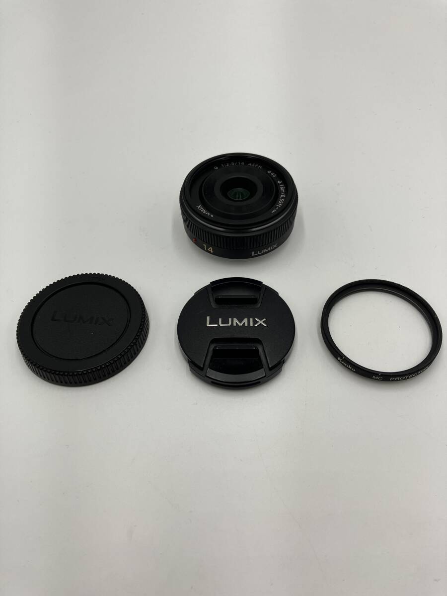 【動作確認済】Panasonic LUMIX G 14mm F2.5 ASPH. 単焦点レンズ