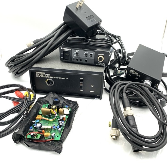 AY3342■【動作未確認 一部電源ランプのみ確認】電子機器 Nikon ニコン AC UNIT LA-2 / Pnanasonic KS102 など まとめ 現状品 1円スタート