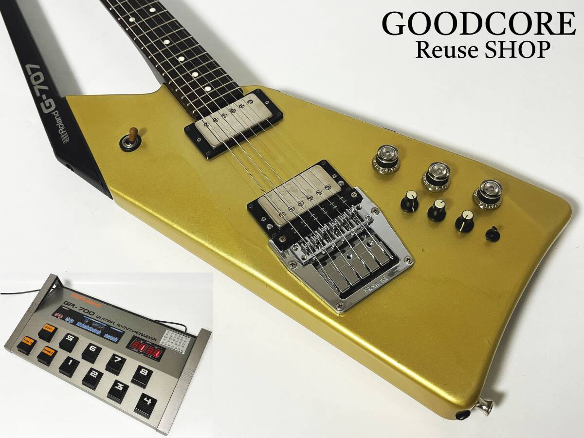 【ジャンク品】Roland G-707 GR-700 Guitar Synthesizer Controller ローランド ギター シンセサイザー●R804082
