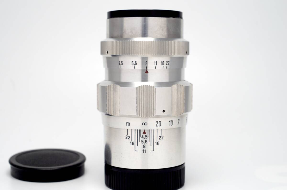 【良上品】M42 Feinmess Dresden Bonotar 1:4,5/105mm ファインメス ボノター f4.5 (85)