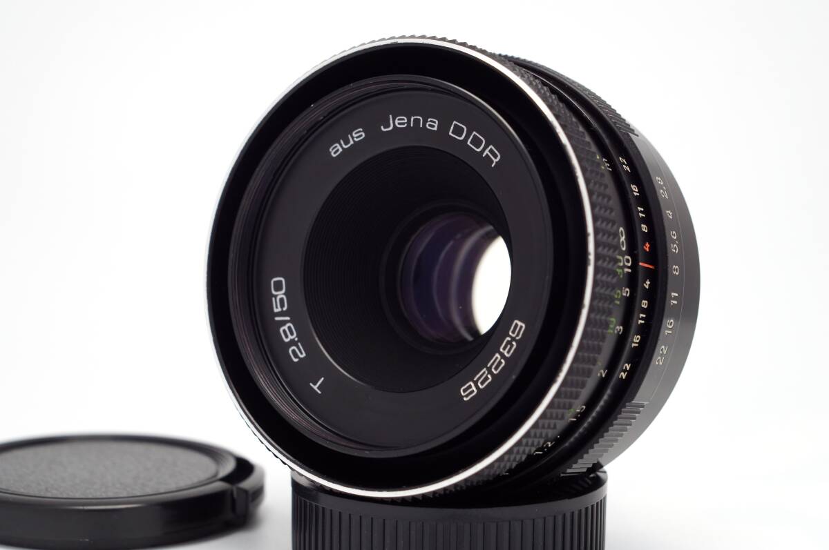 58【良上品】M42 Carl Zeiss Jena DDR Tessar 2,8/50mm ツァイス テッサー 1981年製 f2.8