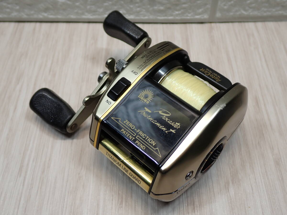 62A7230 Daiwa ダイワ PT15 ファントム トーナメント リール オールド 動作確認済み