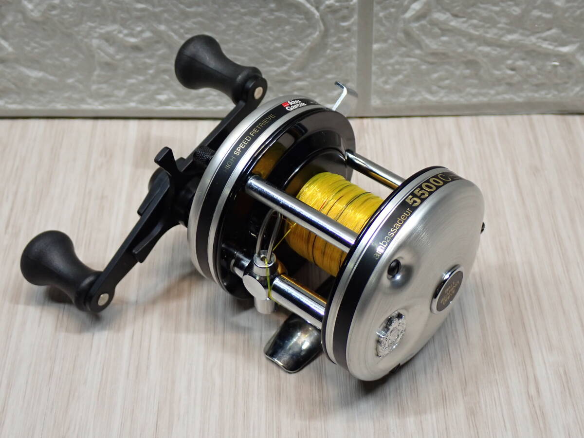 62A7230 Abu Garcia アブガルシア ambassadeur 5500C ベイトリール 動作確認済み