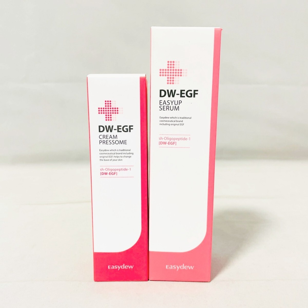 【2個セット 新品未開封品】Easydew／イージーデュー　DW-EGF　セラム&クリームセット　送料無料