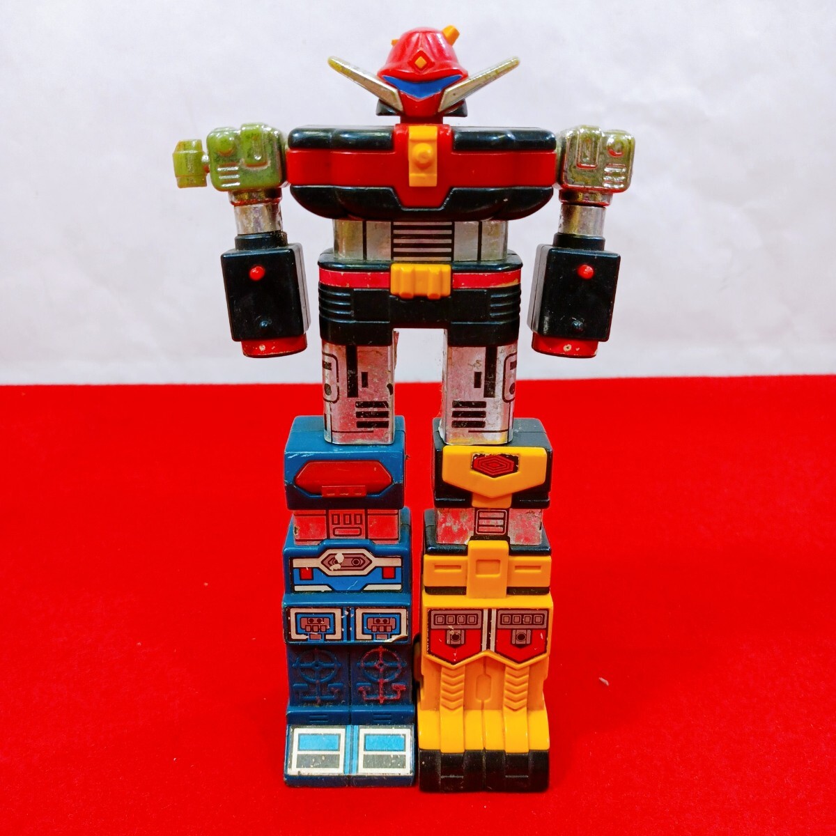 当時物 ポピー 宇宙大帝ゴッドシグマ プラデラ 1980年 パーツ欠損あり フィギュア 特撮 戦隊ヒーロー