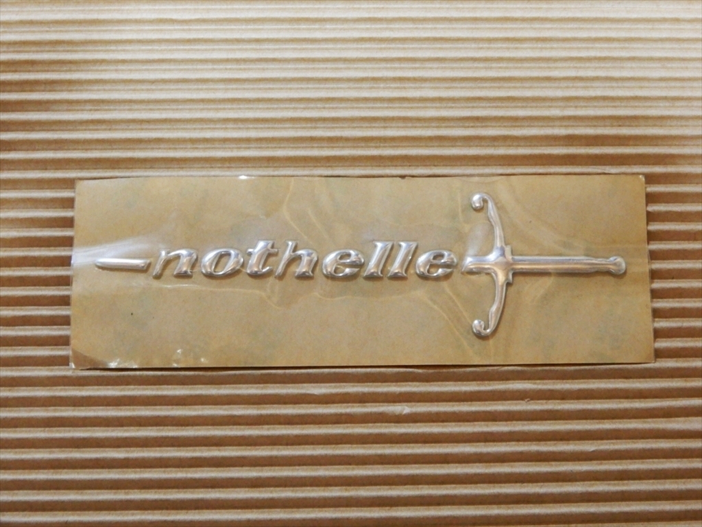 送料無料！Nothelle ノーテレ エンブレム ステッカー L 新品・正規品！