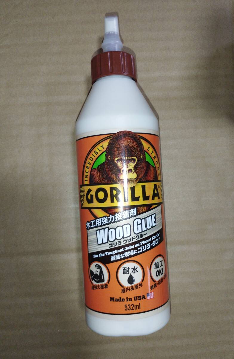 新品未使用　耐水木工用ボンド　ゴリラ　ウッドグルー