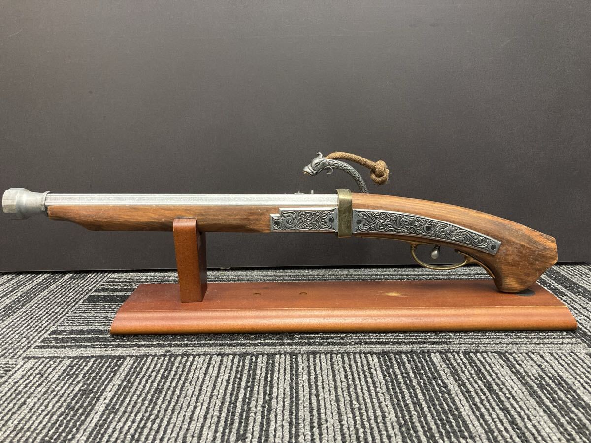 1円スタート 中古 マニア レア品 レプリカ アンティーク 火縄銃 装飾銃 古式銃 インテリア モデルガン ピストル 0417T13