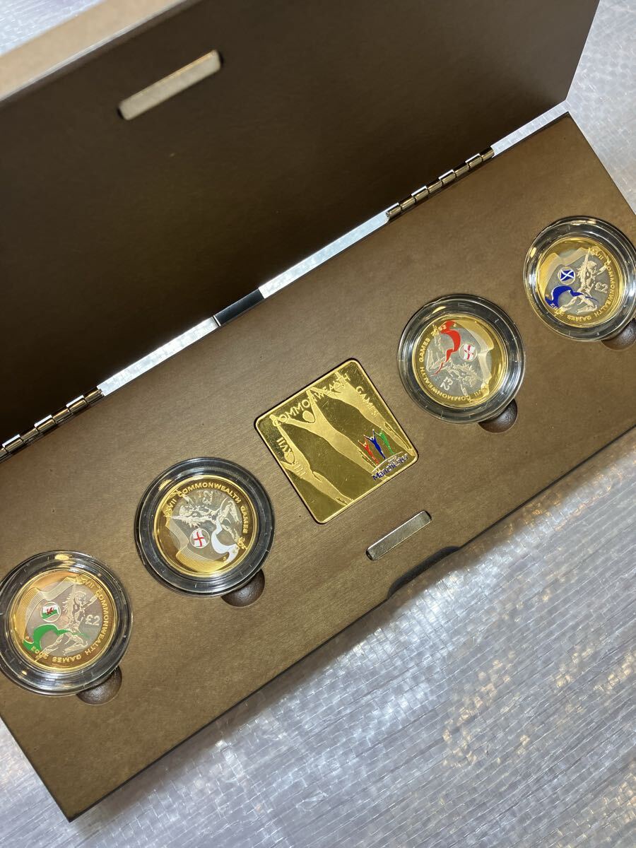 1円〜COMMONWEALTH GAMES 記念硬貨 5枚セット メダル コレクション0418S①