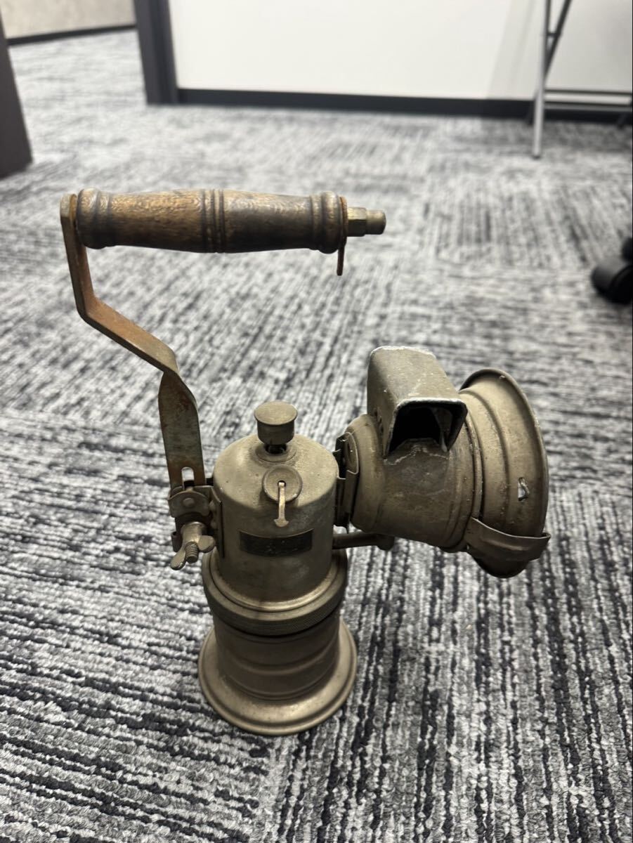 1円スタート　0418w④hh 国鉄 鉄道 昭和レトロ ガスランプ アンティーク ヴィンテージ カンテラ