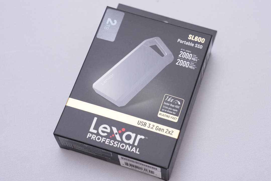 新品未開封 Lexar SL600 ポータブルSSD 2TB