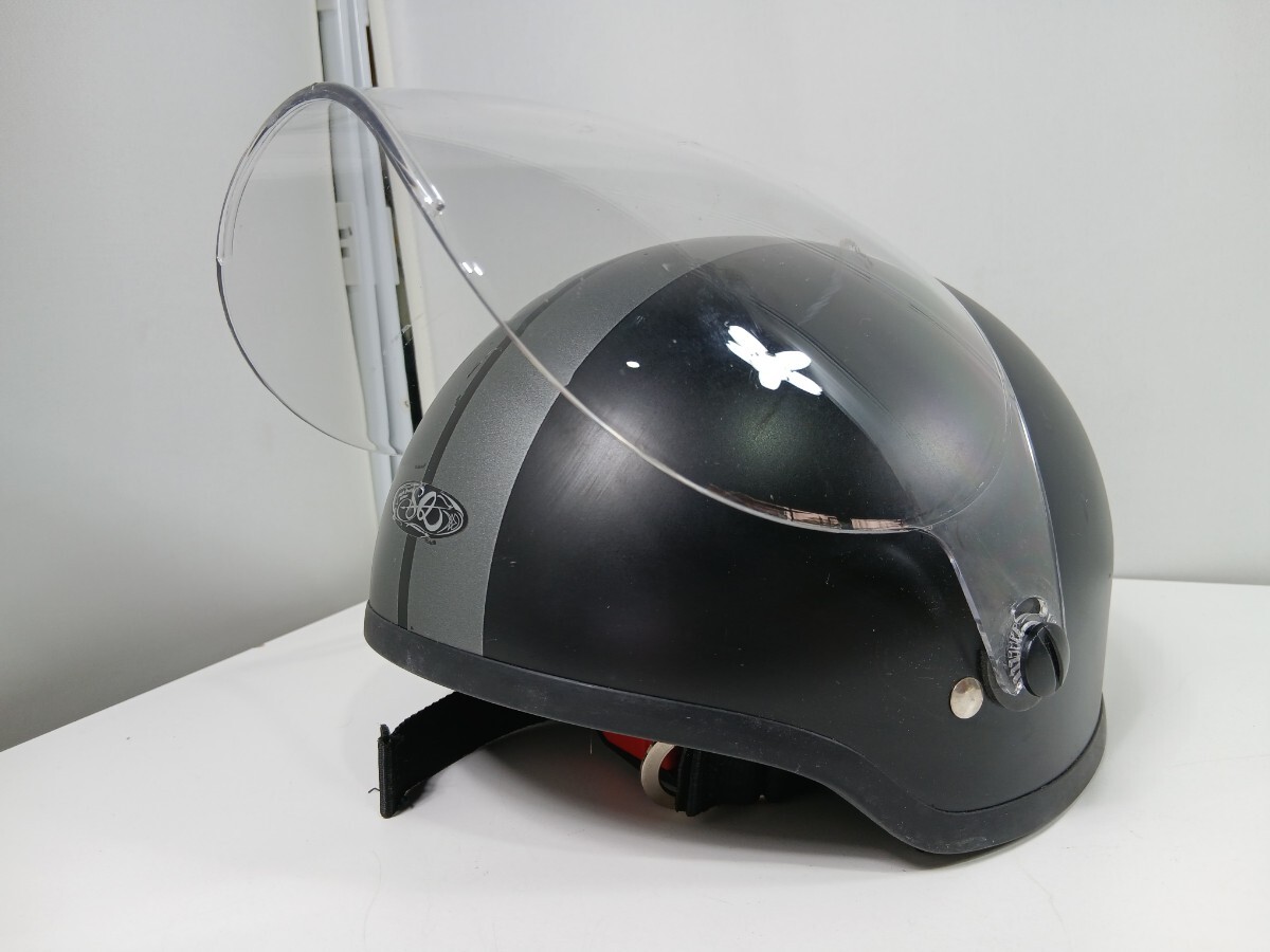 #2126 ヘルメット ジェットヘルメット バイク用ジェットヘルメット SQ/和歌山県にて引き取り大歓迎