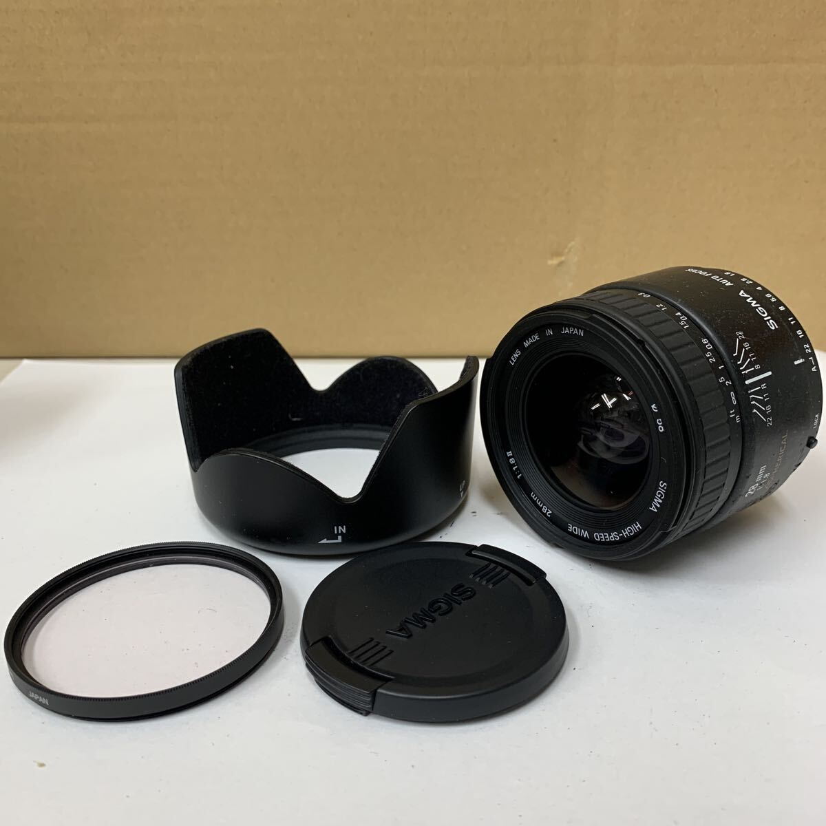 SIGMA HIGH-SPEED WIDE 28mm 1:1.8Ⅱ シグマ カメラレンズ ペンタックス用 未確認 LENS 153