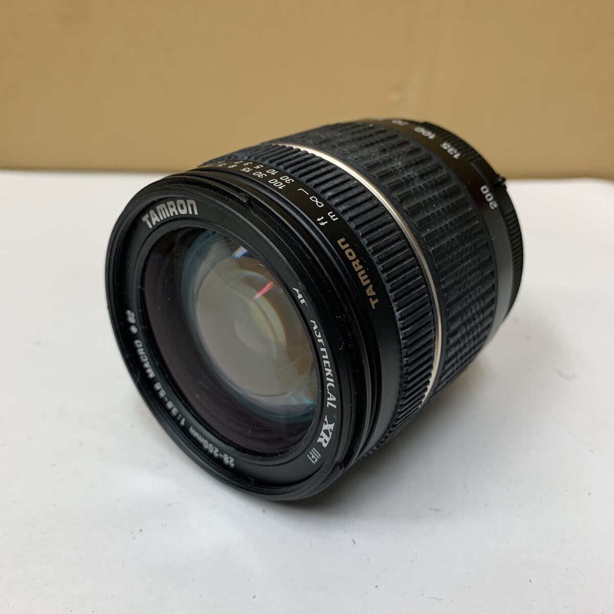 TAMRON AF ASPHERICAL XR IF 28 - 200mm 1:3.8-5.6 MACRO φ62 タムロン カメラレンズ ニコン用 未確認 LENS 158