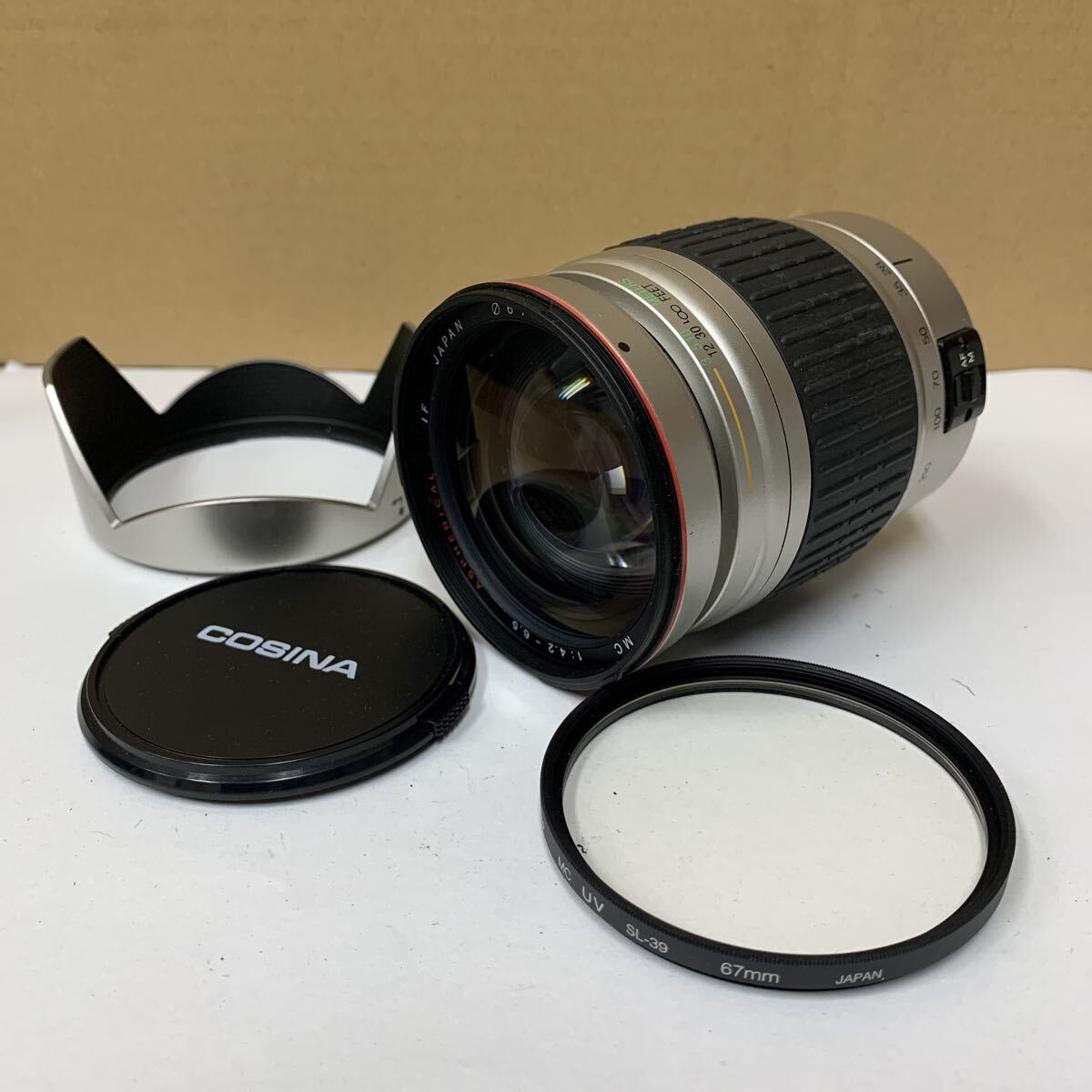 COSINA MC ASPHERICAL IF 28 - 210mm 1:4.2-6.5 コシナ カメラレンズ キヤノン用 未確認 LENS 160