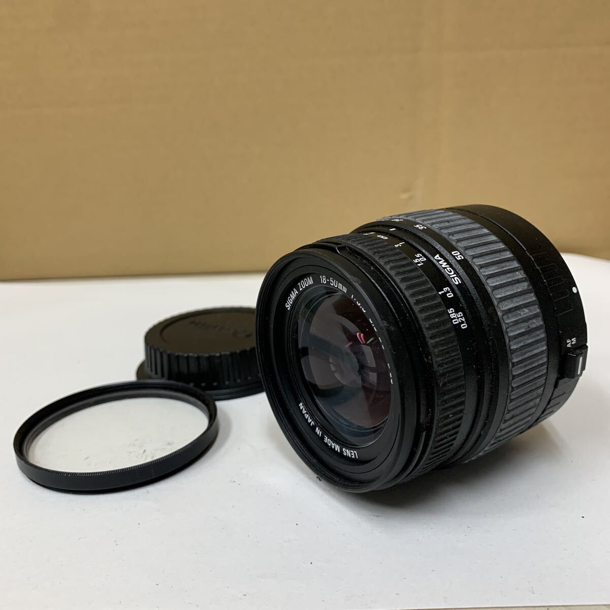 SIGMA ZOOM 18 - 50mm 1:3.5-5.6 DC φ58 シグマ カメラレンズ キヤノン用 未確認 LENS 162