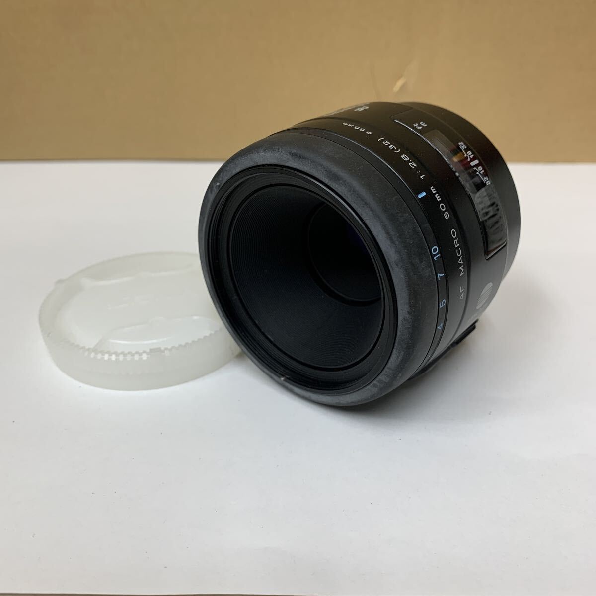 MINOLTA AF MACRO 50mm 1:2.8(32) φ55 ミノルタ カメラレンズ ソニー、ミノルタ用 未確認 LENS 166