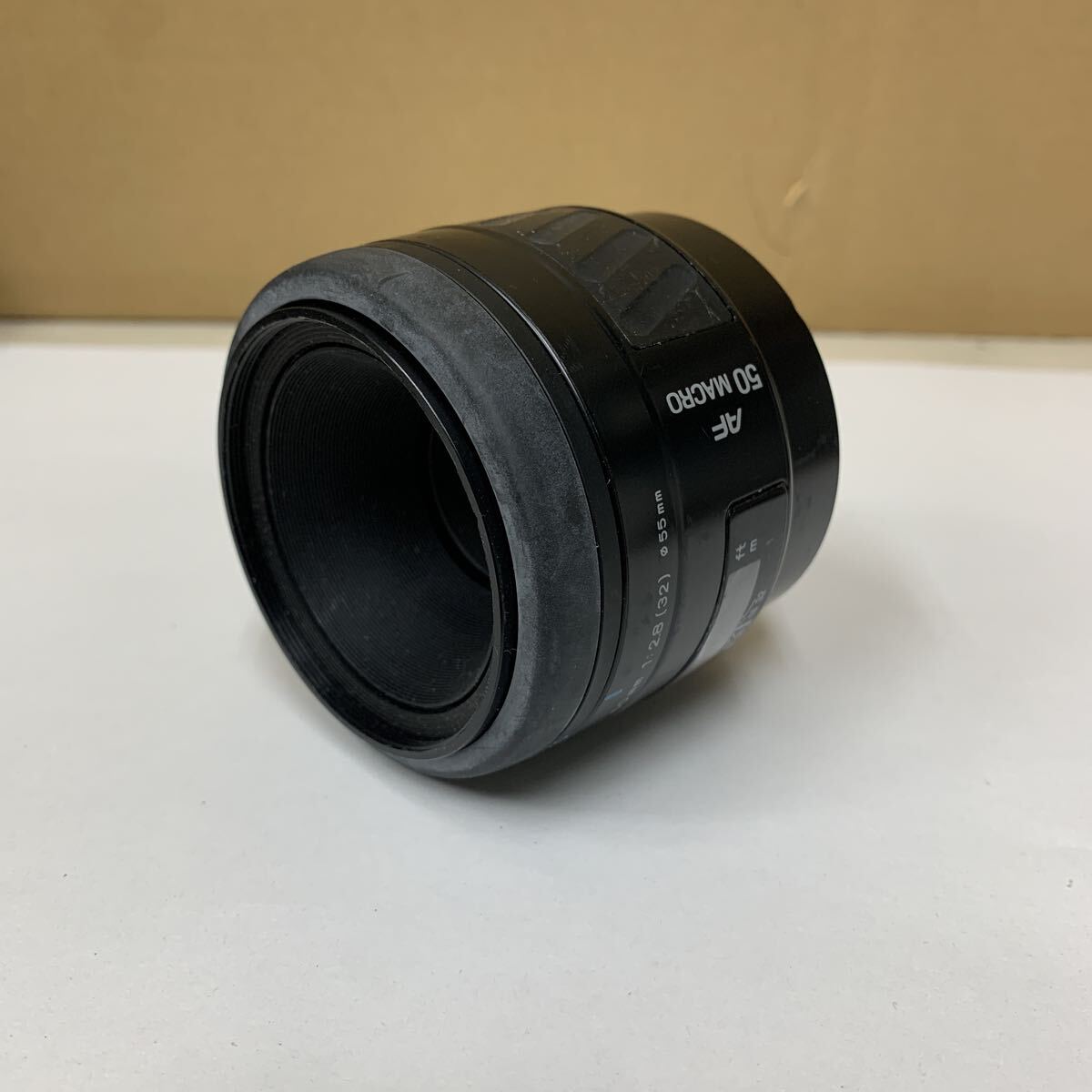MINOLTA AF MACRO 50mm 1:2.8(32) φ55 ミノルタ カメラレンズ ソニー、ミノルタ用 未確認 LENS 167