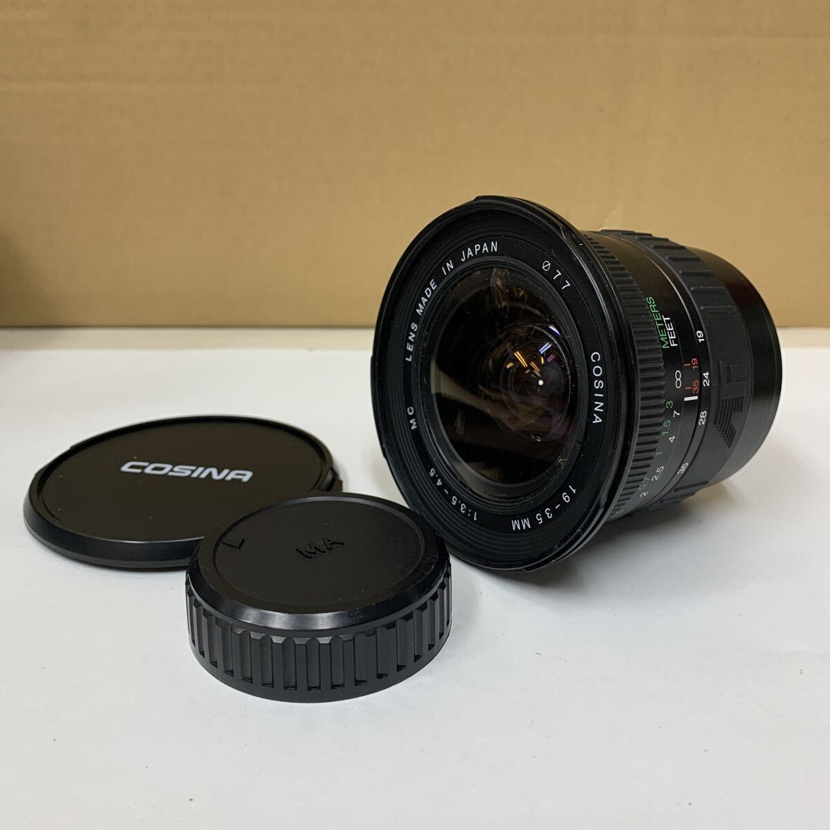 COSINA 19 - 35mm 1:3.5-4.5 MC φ77 コシナ カメラレンズ ソニー、ミノルタ用 未確認 LENS 168