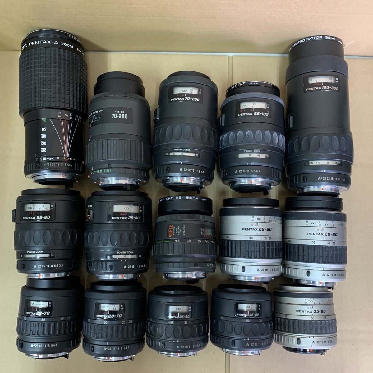 まとめて PENTAX ペンタックス カメラレンズ ペンタックス用 未確認 SET 126