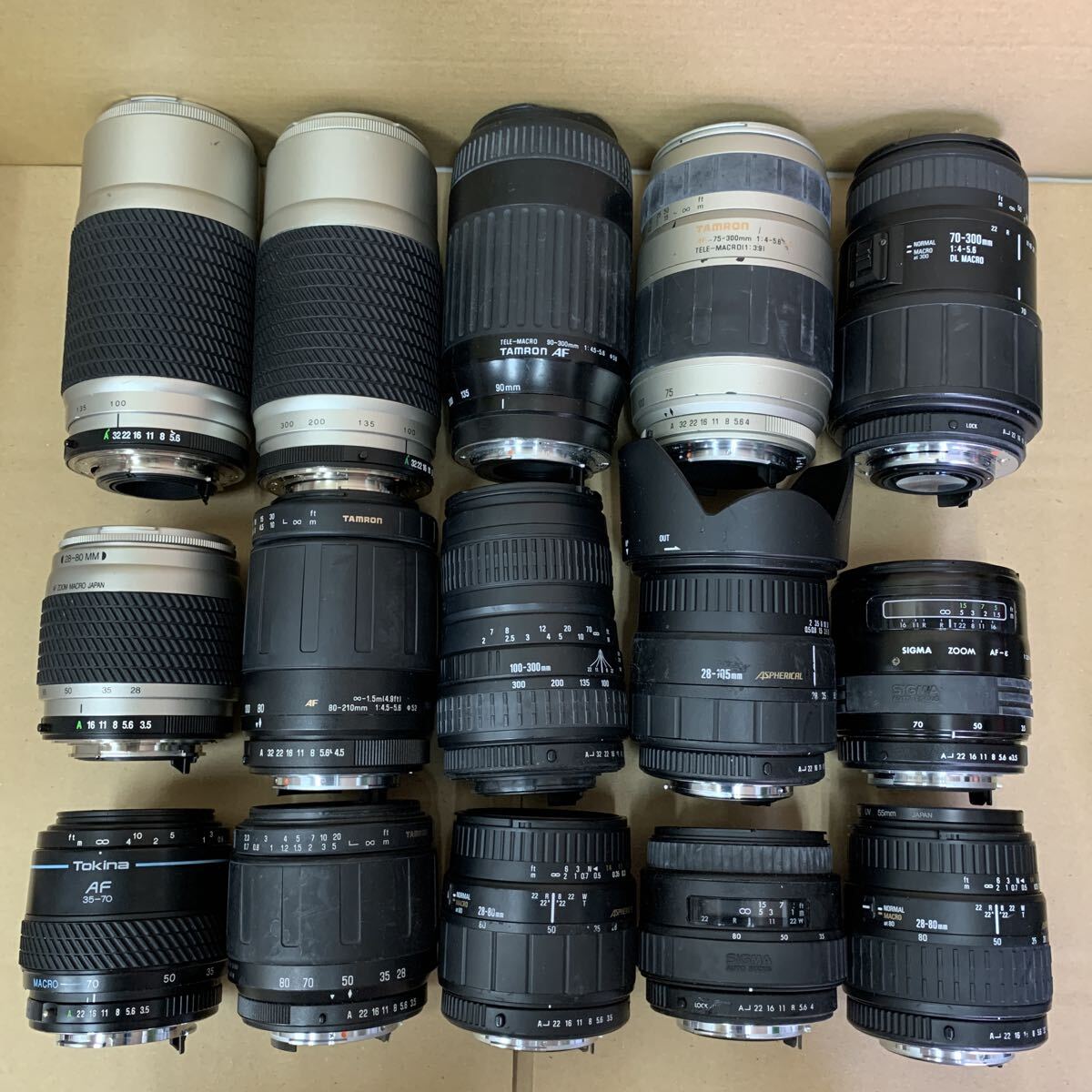 まとめて SIGMA TAMRON Tokina シグマ タムロン トキナー カメラレンズ ペンタックス用 未確認 SET 130